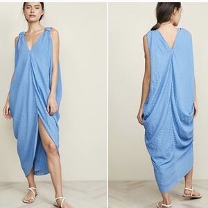 NWOT HATCH The Amira Caftan In Ocean O/S